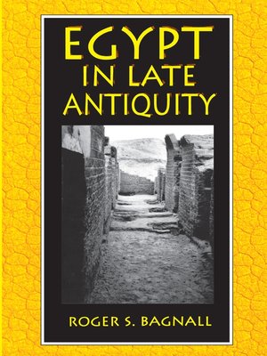 cover image of Egypt in Late Antiquity